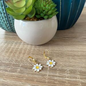 5 for $25 Hypoallergenic 🌸 Flower Huggie Hoop